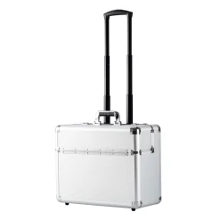 Aktenkoffer Trolley silber