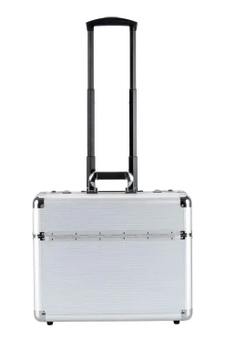 Aktenkoffer Trolley silber