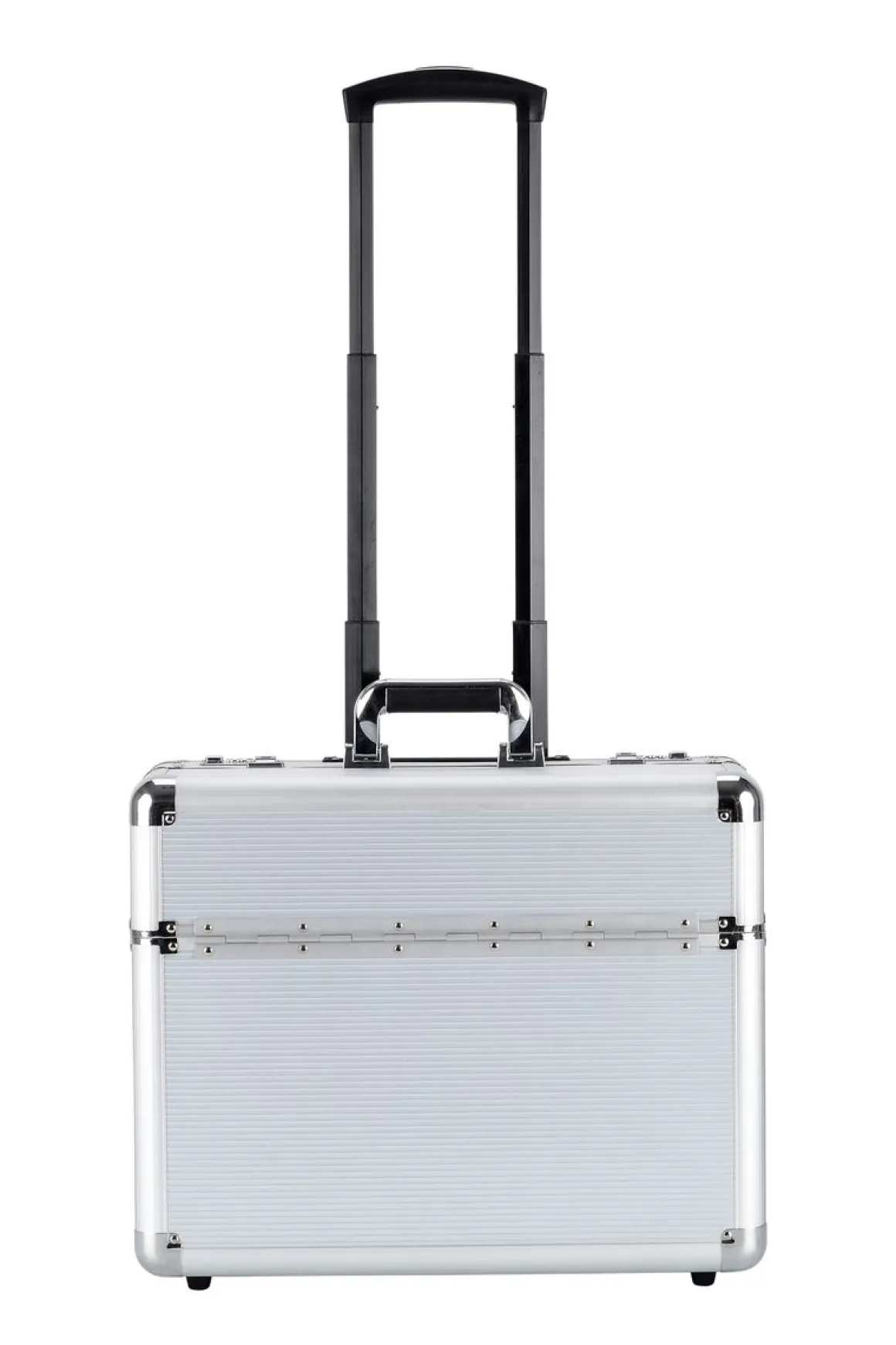 Aktenkoffer Trolley silber