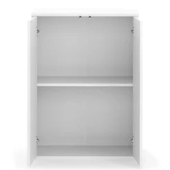 Aktenschrank mit 2 Böden RAKEL 60 x 81 cm weiss