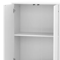 Aktenschrank mit 2 Böden RAKEL 60 x 81 cm weiss