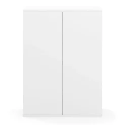 Aktenschrank mit 2 Böden RAKEL 60 x 81 cm weiss