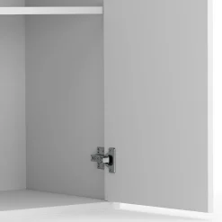 Aktenschrank mit 2 Böden RAKEL 60 x 81 cm weiss
