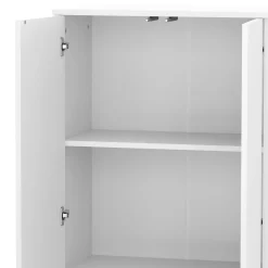 Aktenschrank mit 3 Böden RAKEL 60 x 110 cm weiss