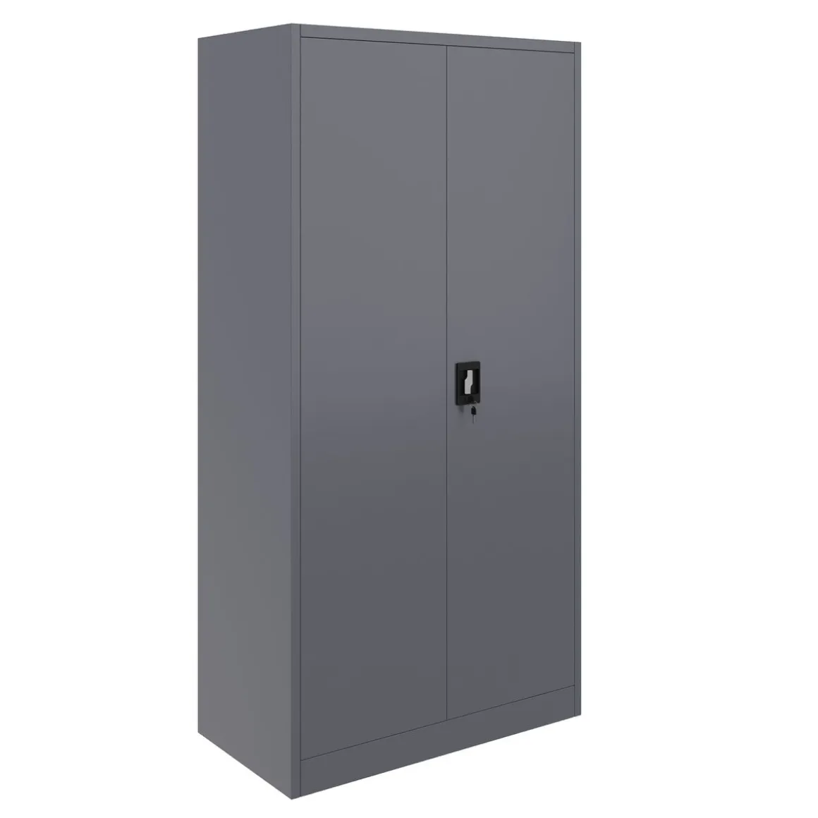 Aktenschrank mit 5 Böden 90 x 180 cm anthrazit