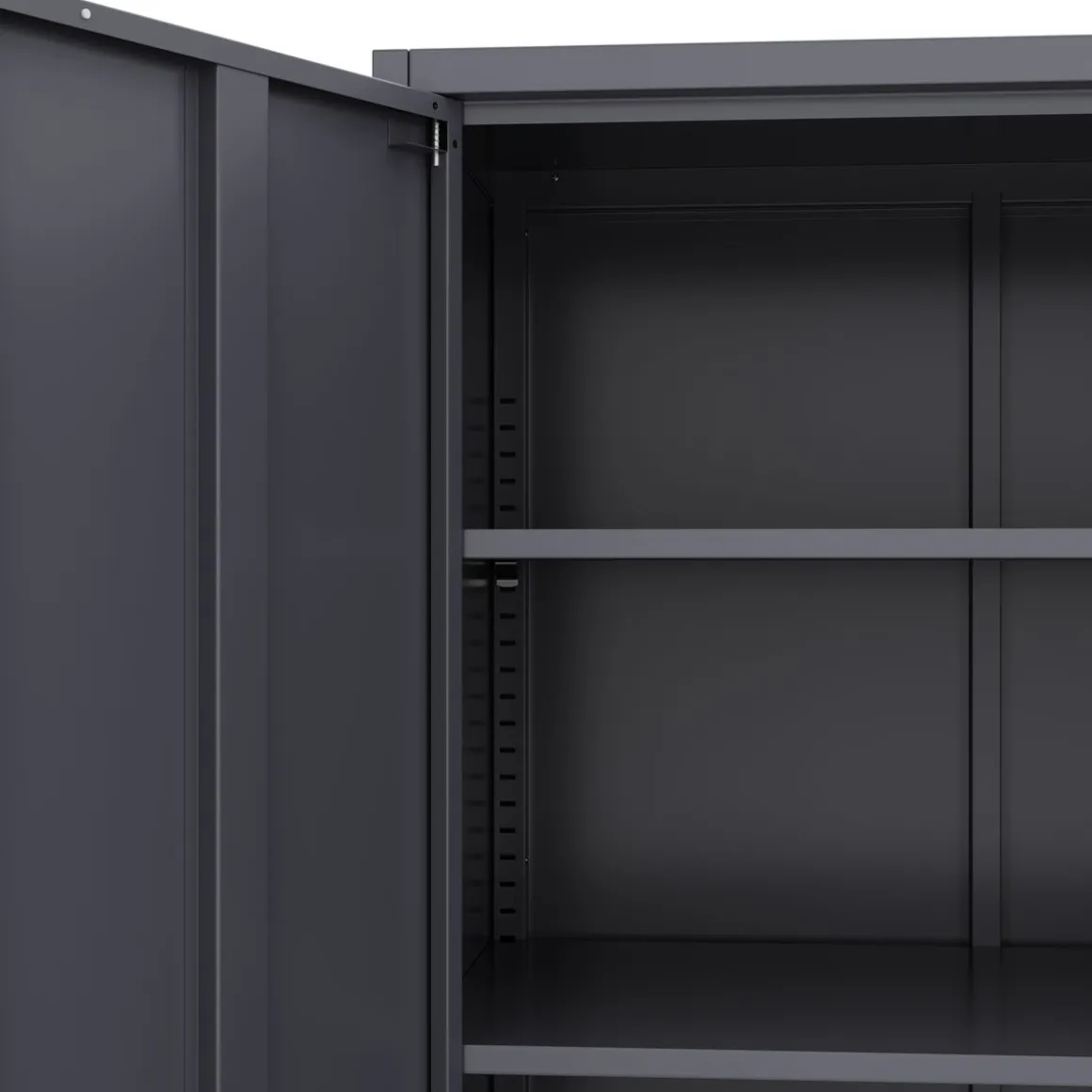 Aktenschrank mit 5 Böden 90 x 180 cm anthrazit