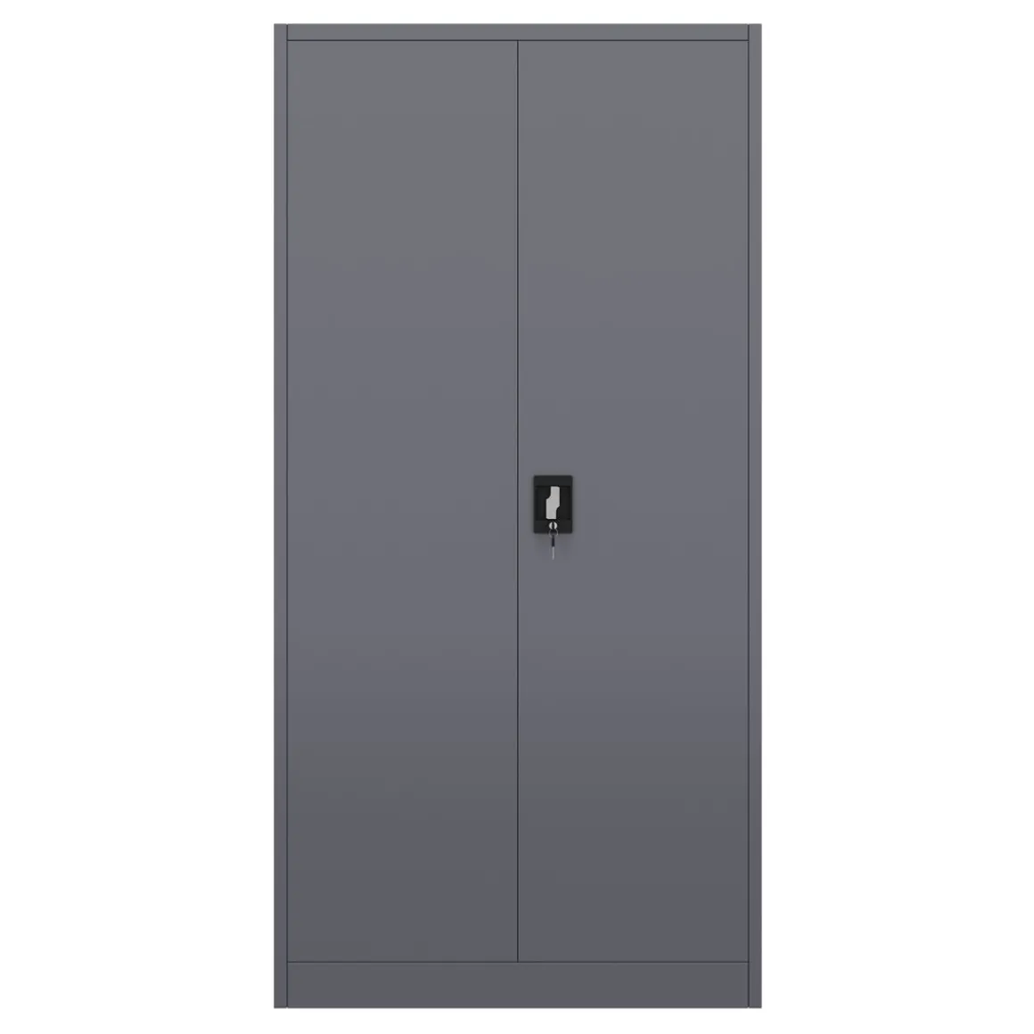 Aktenschrank mit 5 Böden 90 x 180 cm anthrazit