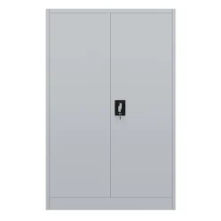 Aktenschrank mit 4 Böden 90 x 140 cm grau