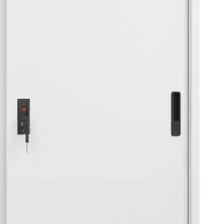 Aktenschrank mit 2 Schiebetüren 90 x 90 cm weiss