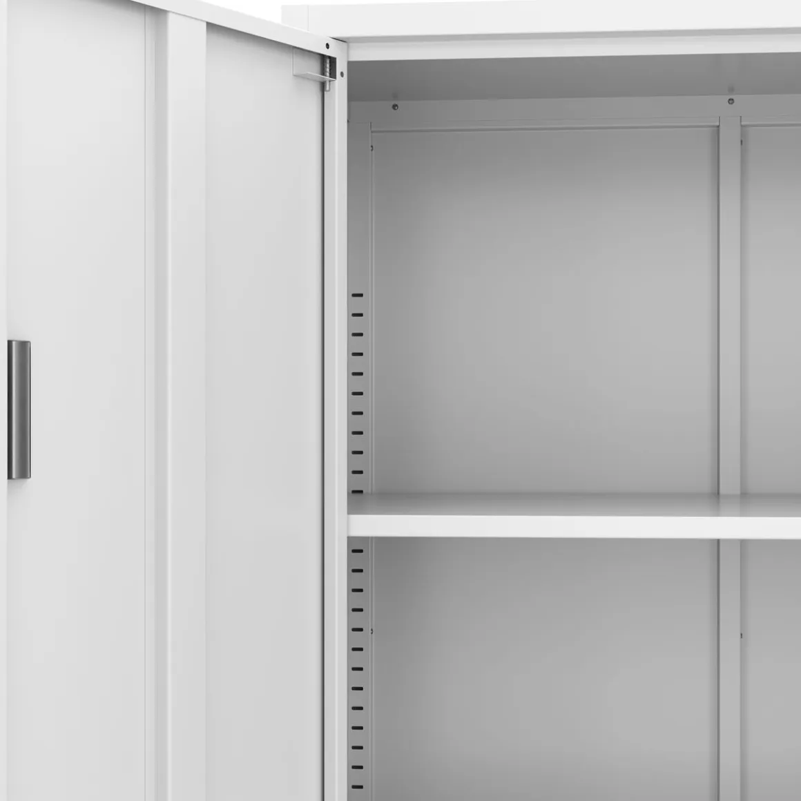 Aktenschrank mit 4 Türen 90 x 185 cm weiss