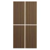 Akustikpaneel Holz 4er Set 120 x 60 cm