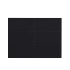 Akustikplatte 12er Set 30 x 26 cm schwarz