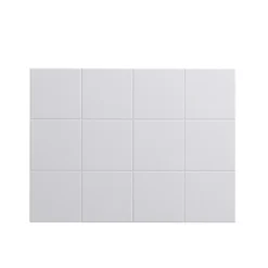 Akustikplatte 12er Set 30 x 26 cm weiss