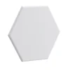 Akustikplatte sechseckig 12er Set 36 x 30 cm weiss