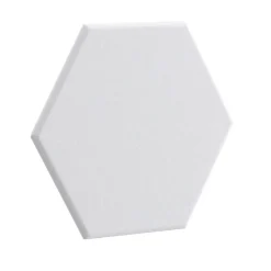 Akustikplatte sechseckig 12er Set 36 x 30 cm weiss