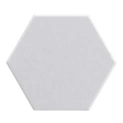 Akustikplatte sechseckig 12er Set 36 x 30 cm weiss