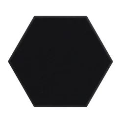 Akustikplatte sechseckig 12er Set 30 x 26 cm schwarz | GONSER.CH