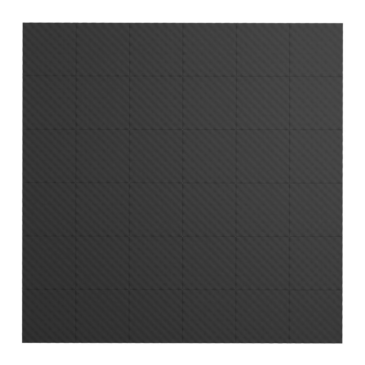 Akustikschaumplatte 36er Set 30 x 30 cm schwarz