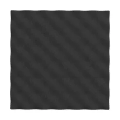 Akustikschaumplatte 36er Set 30 x 30 cm schwarz