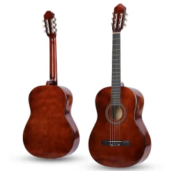 Akustische Gitarre braun