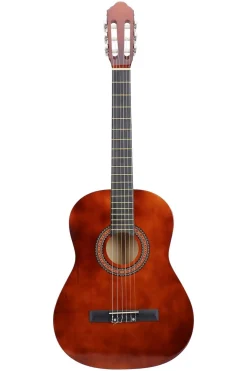 Akustische Gitarre braun