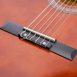 Akustische Gitarre braun