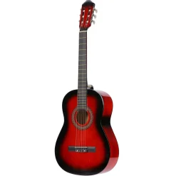 Akustische Gitarre rot