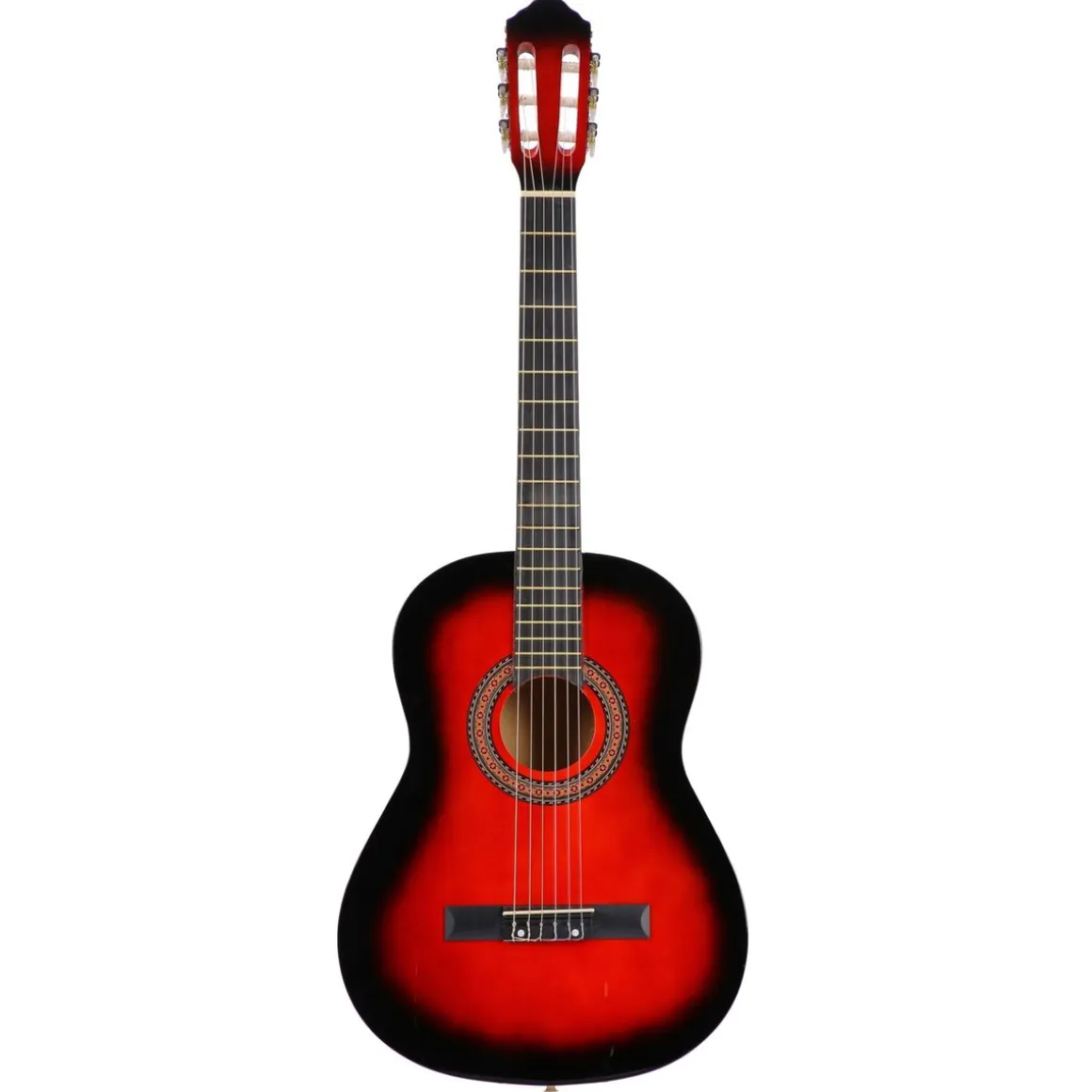 Akustische Gitarre rot