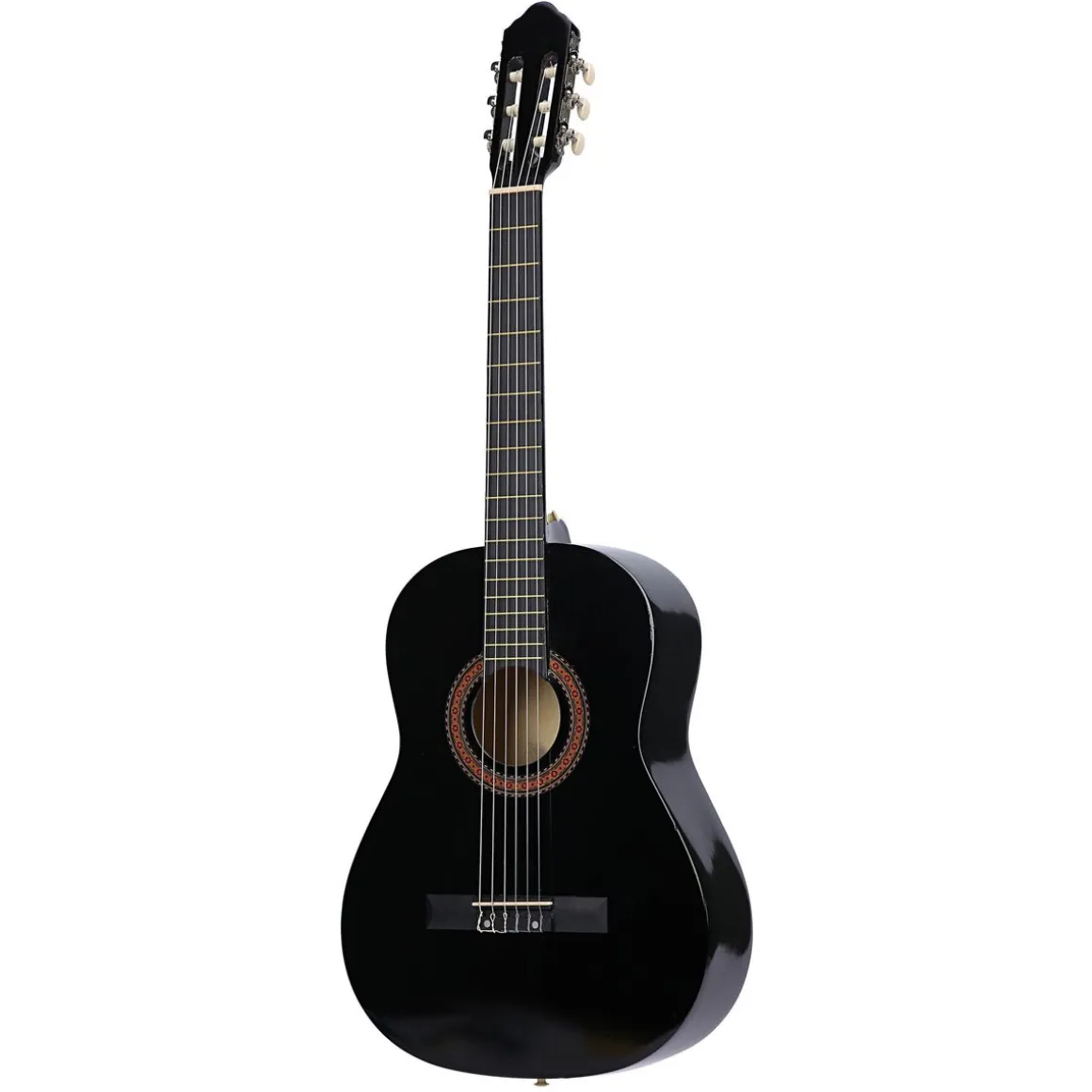 Akustische Gitarre schwarz