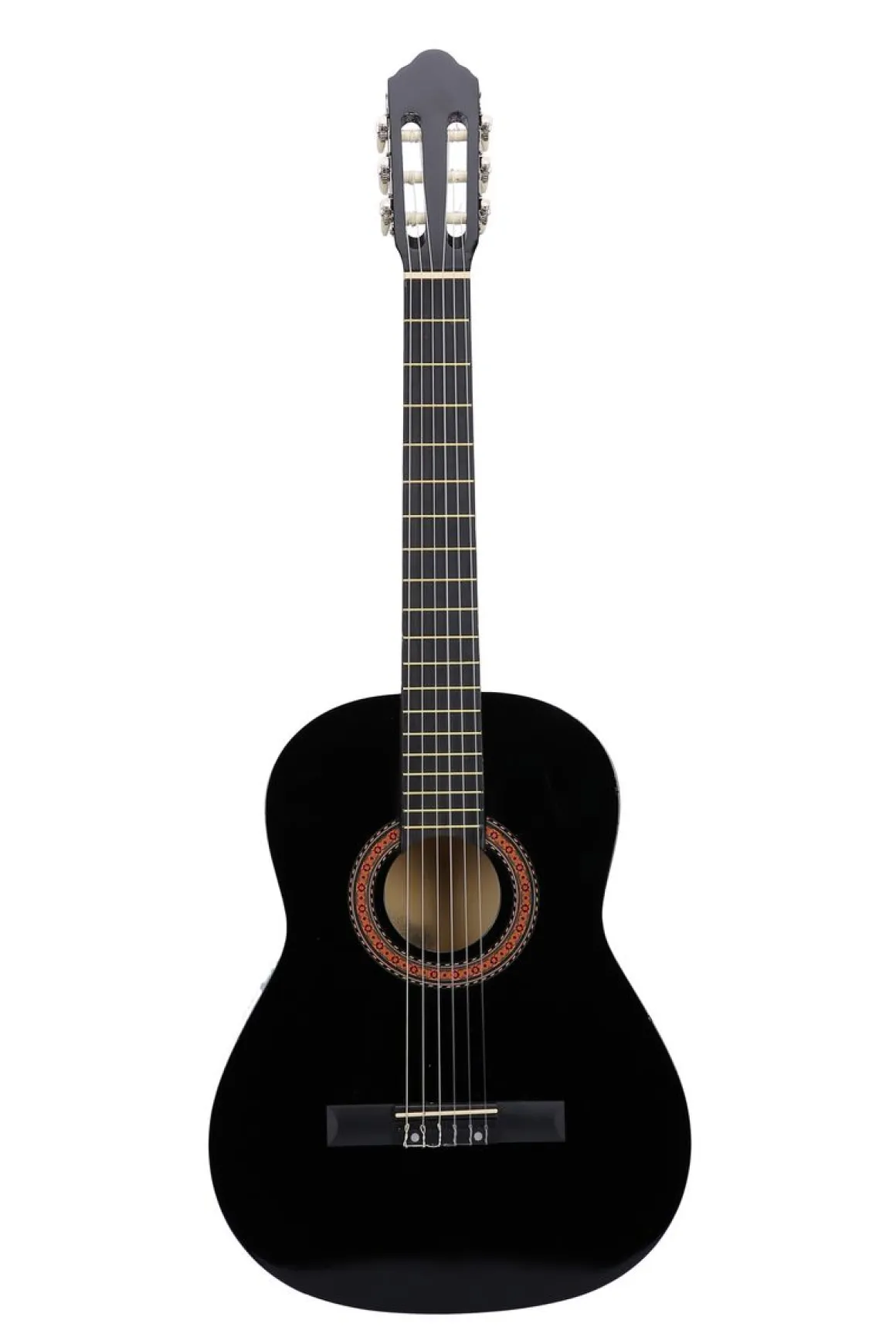 Akustische Gitarre schwarz