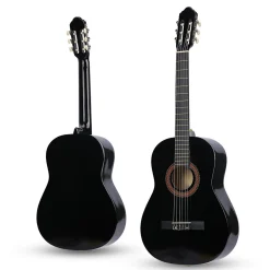 Akustische Gitarre schwarz