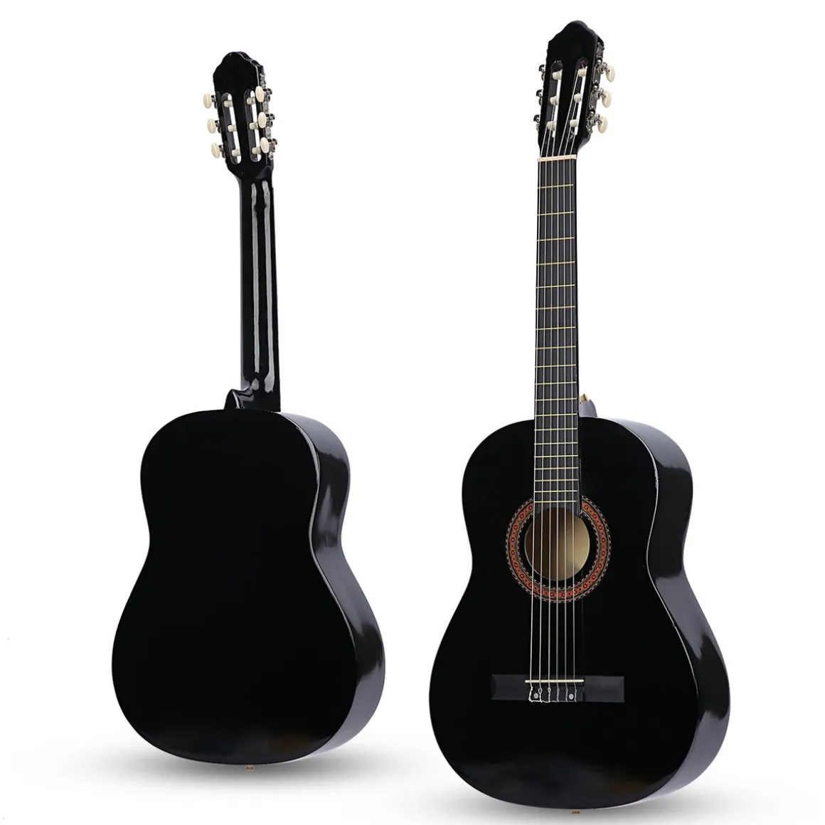 Akustische Gitarre schwarz