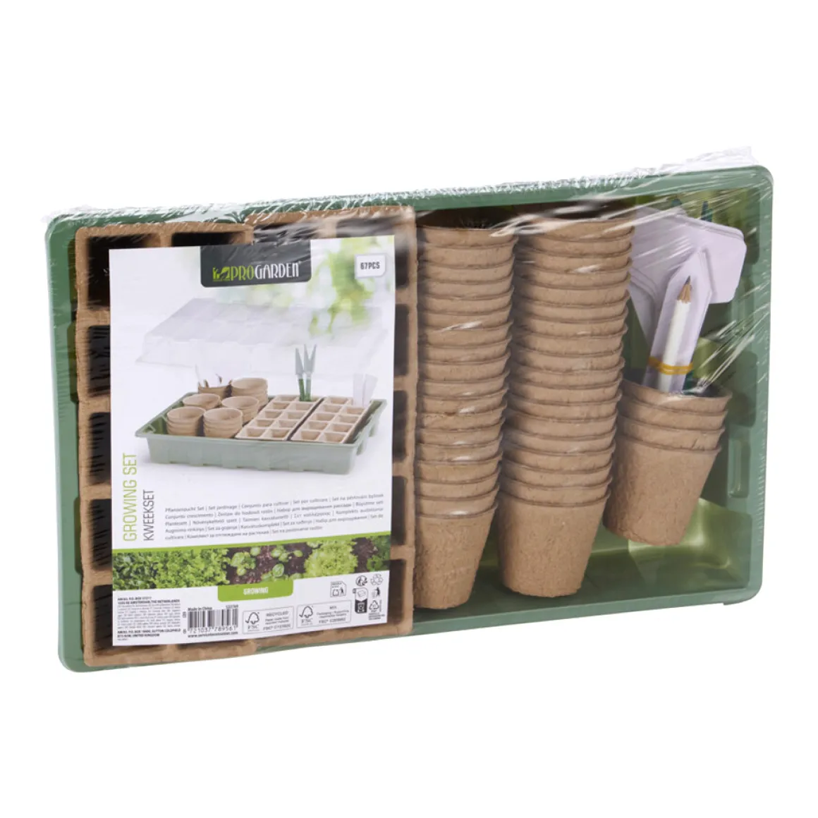 Anzuchtschale Set 67-teilig