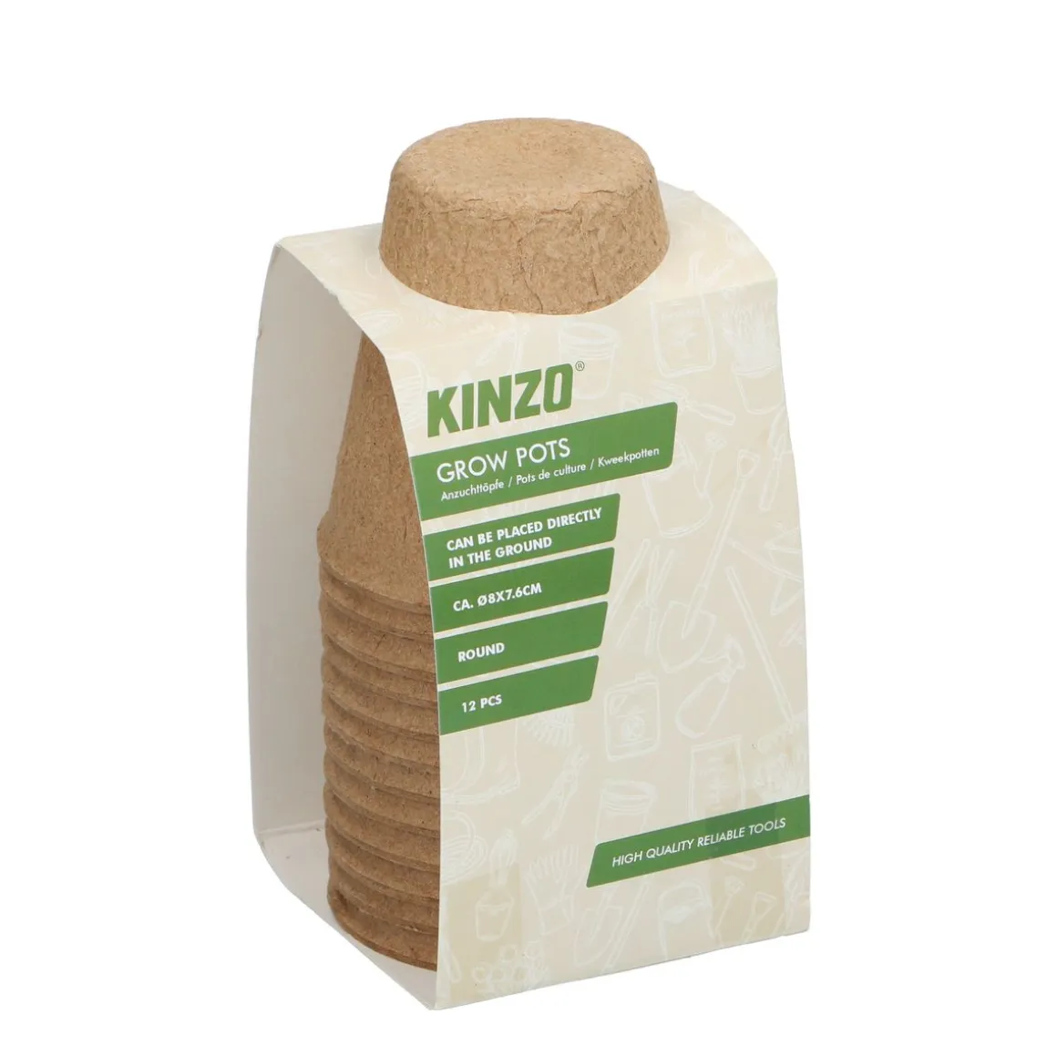 Anzuchttopf rund 5.5 cm 12er Set