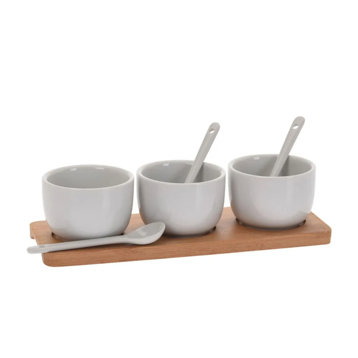 Apéroschale Servierset 7-teilig weiss