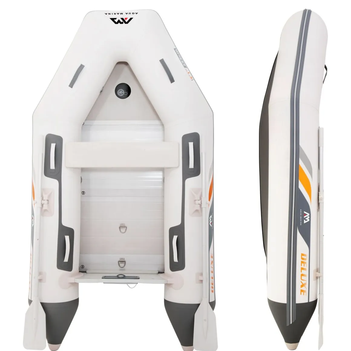 Aqua Marina Schlauchboot A-DELUXE mit Holzdeck 330 cm