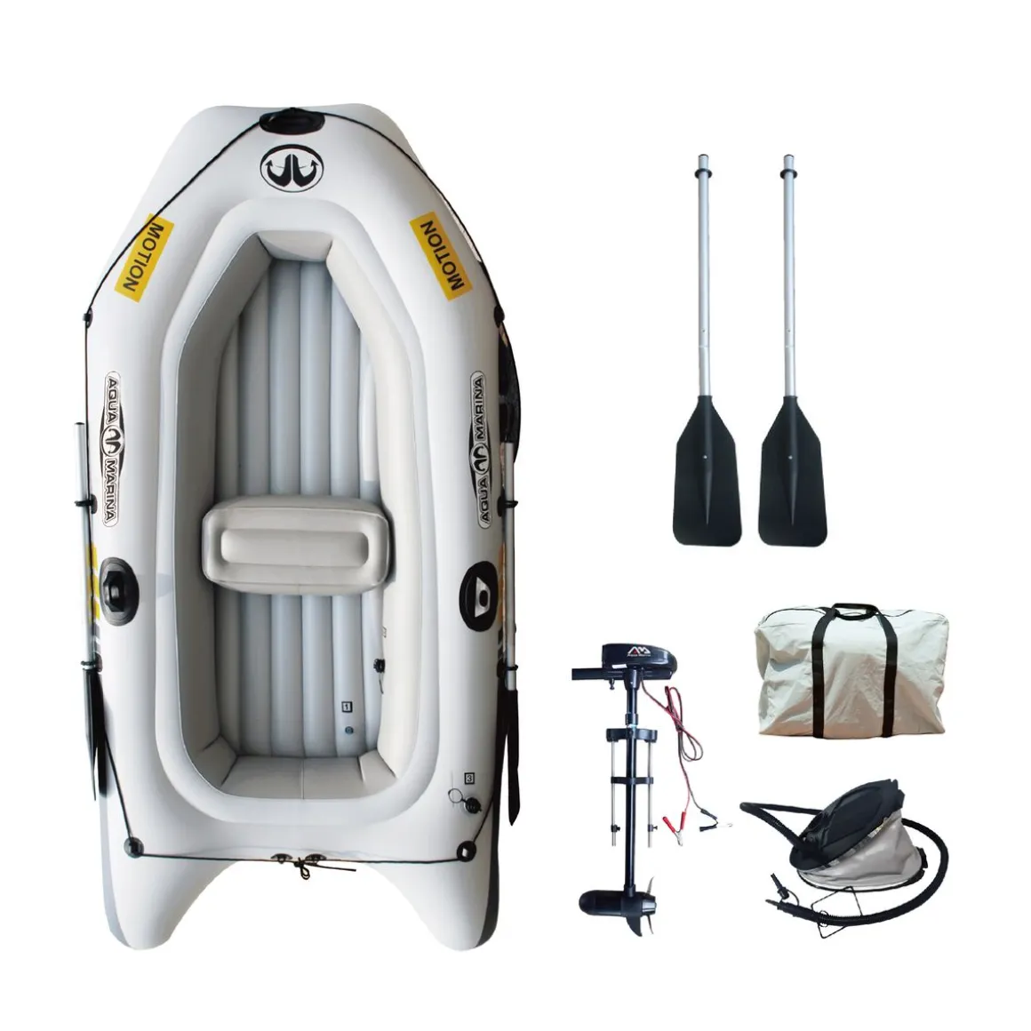 Aqua Marina Schlauchboot MOTION mit Elektromotor 255 cm