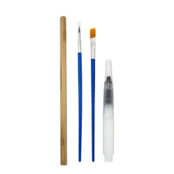 Aquarellpapier A4 30 Blatt mit 3 Pinsel und 1 Bleistift