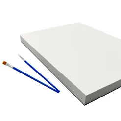 Aquarellpapier A4 40 Blatt mit 2 Pinsel