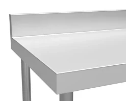 Arbeitstisch Edelstahl 150 x 60 cm