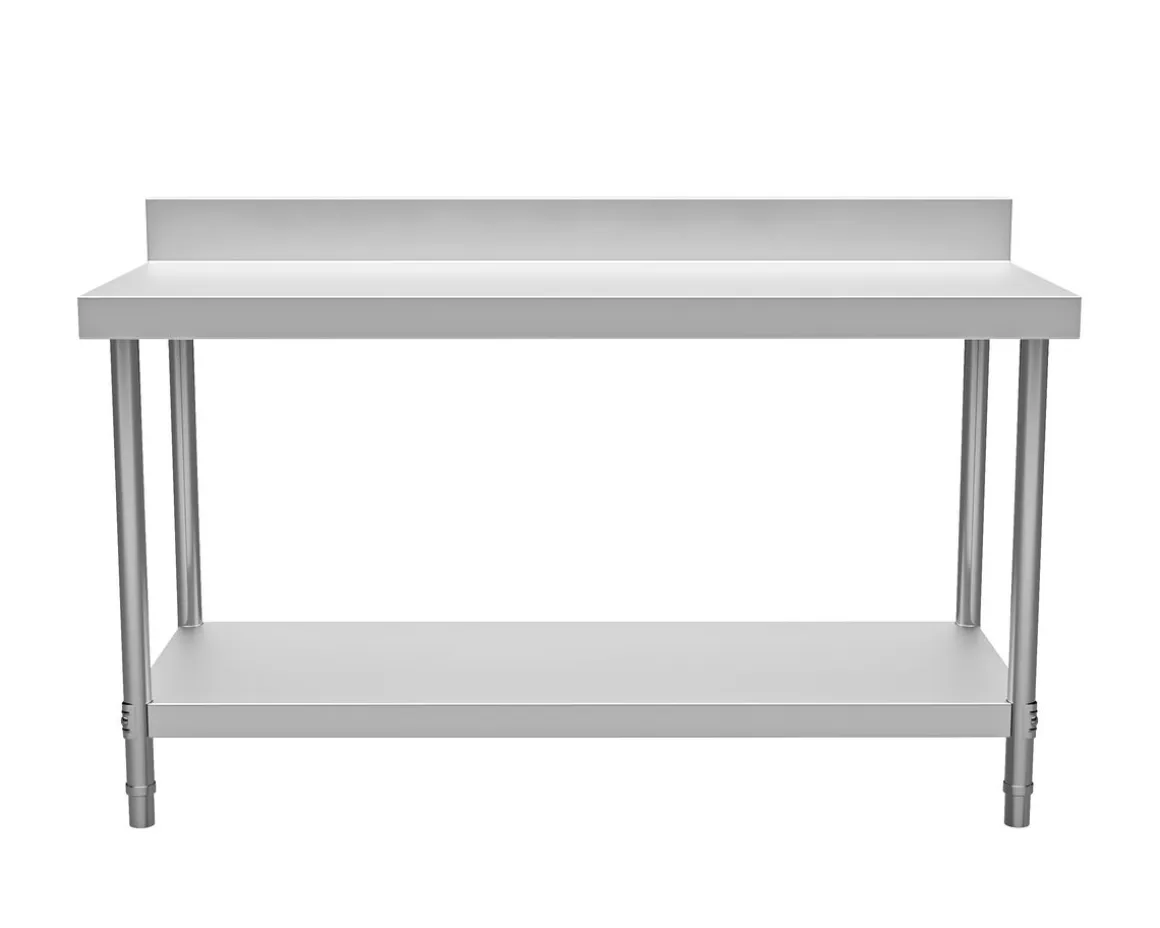Arbeitstisch Edelstahl 150 x 60 cm