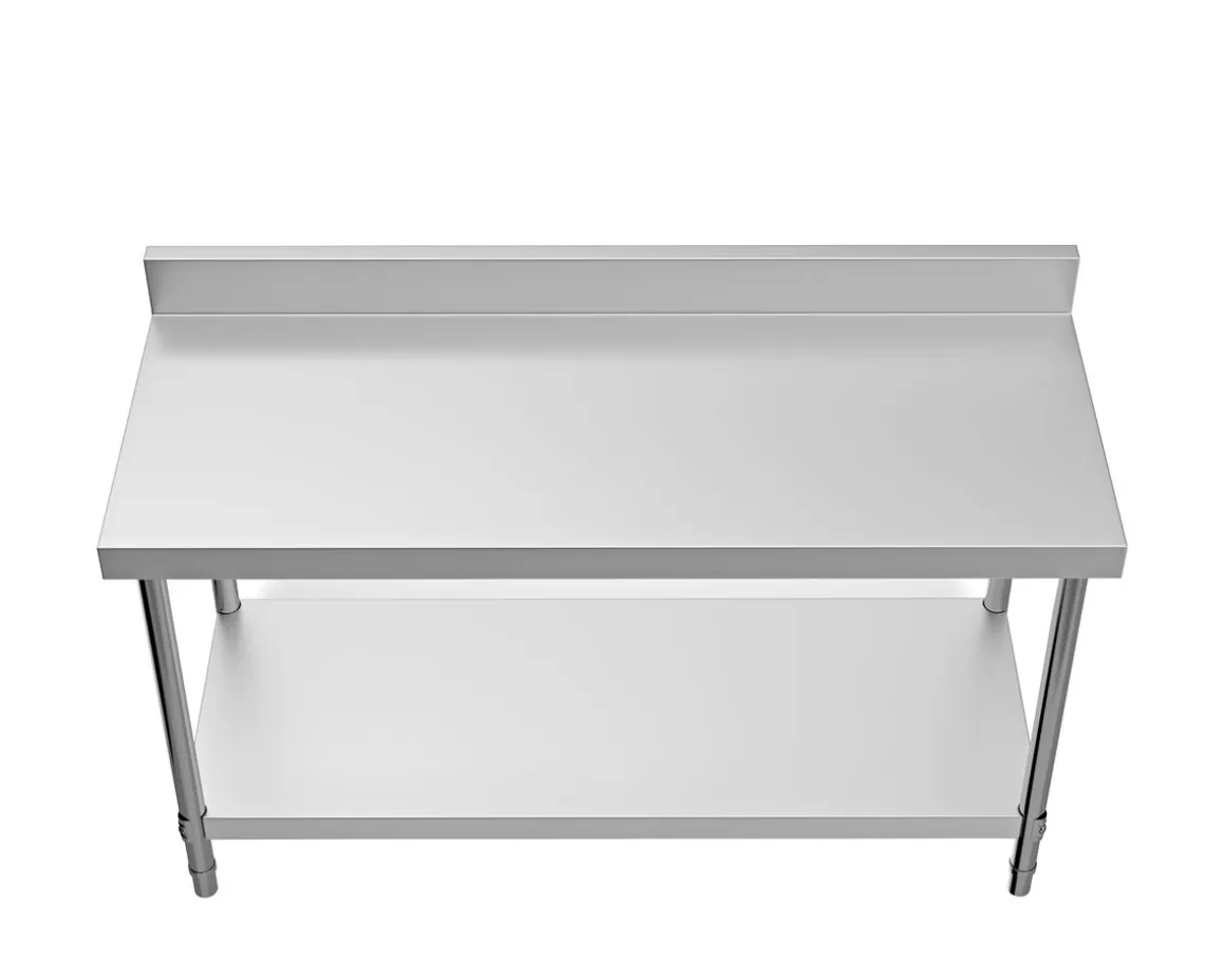 Arbeitstisch Edelstahl 150 x 60 cm