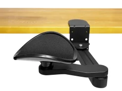 Armstützte für Schreibtisch 40 x 8 cm schwarz