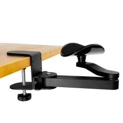 Armstützte für Schreibtisch 40 x 8 cm schwarz