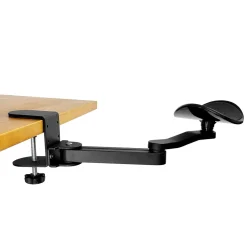 Armstützte für Schreibtisch 40 x 8 cm schwarz