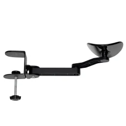Armstützte für Schreibtisch 40 x 8 cm schwarz