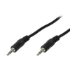 Audiokabel Stereo 3 m schwarz