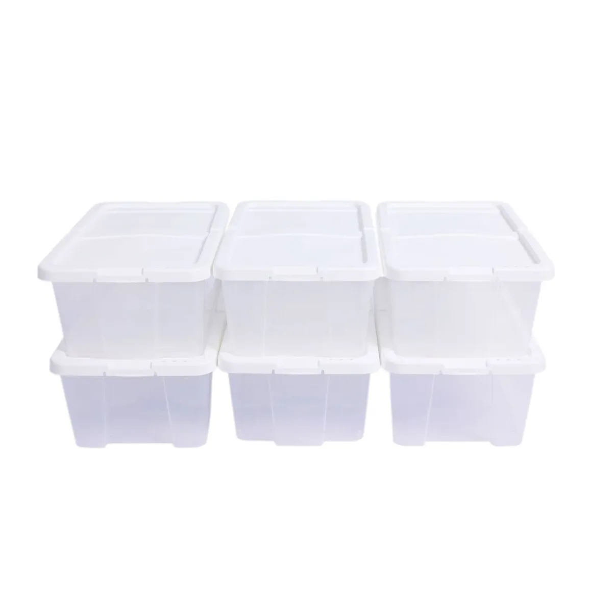 Aufbewahrungsbox 6er Set 34 x 19.5 x 13 cm