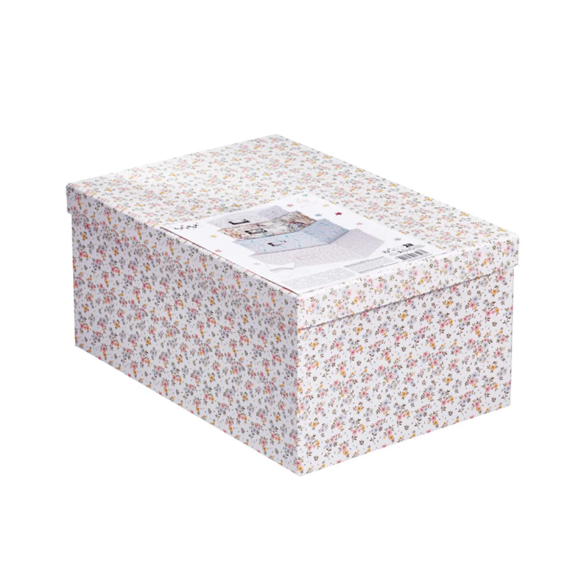 Aufbewahrungsbox Geschenkbox Set 4-teilig bunt