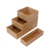 Aufbewahrungsbox Set Bambus 4-teilig